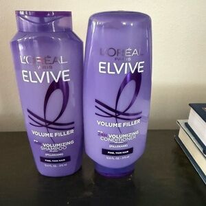 NWT L'Oreal Elvive Volume Filler Volumizing Shampoo & Conditioner